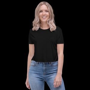 Vice Versa Crop tee- embroidered